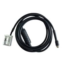 Cable de Audio auxiliar para coche, Conector de línea con resistencia de 1,5 M y 12 pines para BMW E60, E61, E63, E64, E65, E66, E81, E82, E83, E87, E88, E90, E91, E92, E93 2024 - compra barato