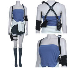 Fast shipping Evil 3 Jill Valentine Cosplay Costume Women Uniform dress Halloween Carnival Costumes 2024 - buy cheap