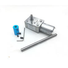 370 Gear Motor Extension Shaft Length 100mm DC 6V 12V 24V Metal Gearbox Reduce Speed 6rpm To 150rpm PWM Controller Moter JGY370 2024 - buy cheap