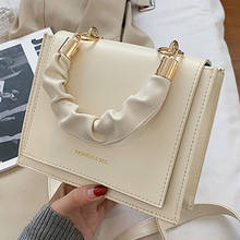 Solid Color Flap Shoulder Crossbody Bags For Women 2021 PU Leather Women's Designer Folds Handbag Travel Female Messenger Bag 2024 - buy cheap