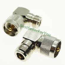 N Female to UHF male PL259 Plug Right Angle RF Coaxial Coax Adapter Connector 2024 - buy cheap