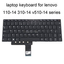 Teclados de repuesto para lenovo Ideapad 110, 14IBR, 14AST, 14, IBR, AST, Reino Unido, UE, Gran tecla enter, negro, SN20K92833, 5CB0L45748, novedad 2024 - compra barato