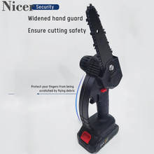 5/6 Inch Small Cordless Lithium Battery Saw 36V Garden Logging And Trimming Electric Saw With Lithium Battery Chain Saw 2024 - buy cheap