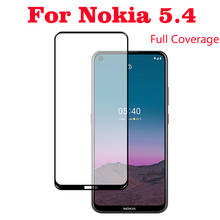 3D Full Glue Tempered Glass For Nokia 5.4 Full Cover 9H Protective Film Screen Protector On The For Nokia 5.4 Guard Saver 2024 - buy cheap
