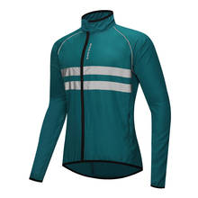 WOSAWE Windproof Cycling Jacket Reflective Men's Jacket Windbreaker Bicycle Windshield Short Winds Light-reflecting Bike Jackets 2024 - buy cheap