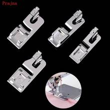 Pulaqi Presser Foot for Sewing Machine 3/6MM Singer Sewing Accessories Hot Sale Wide Flat Seam Crimping Foot Rolled Hem Curling 2024 - buy cheap