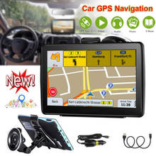 Navigation deviceCar 7 inch GPS navigation  LCD screen FM Navitel saatellite navigationFree latest map truck GPS car  Navigator 2024 - buy cheap