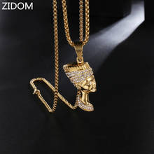 Мужской кулон в стиле хип-хоп, ожерелье из нержавеющей стали, винтажное ожерелье в стиле хип-хоп 2024 - купить недорого
