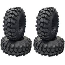 4PCS 1.9 inch Rubber Tyre 1.9 Wheel Tires 108X40MM for 1/10 RC Crawler Traxxas TRX4 Axial SCX10 III AXI03007 90046 2024 - buy cheap
