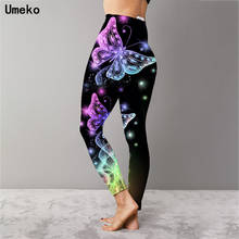 2021 NEW High Waist Leggings Push Up Leggins Butterfly Print Women Fitness Running Gym Pants Energy Leggings Sport Girl Leggins 2024 - buy cheap