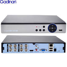 GADINAN 8CH AHD XVI 5MP DVR 5 en 1 seguridad H.264 Hybrid Video grabador para XVI AHD TVI CVI cámara analógica IP Sistema de CCTV en casa 2024 - compra barato