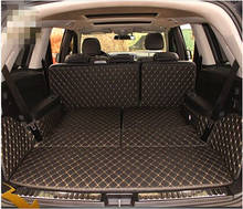 Wholy Surrounded Covered Dedicated Car Trunk Mats for Mercedes GL 500 7seats X164 2012-2006 Waterproof Boot Carpets 2024 - buy cheap