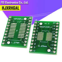 10PCS TSSOP20 SSOP20 SOP20 to DIP20 Transfer Board DIP Pin Board Pitch Adapter  igmopnrq 2024 - buy cheap