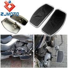 Motorcycle Driver Floorboards Foot Rest Footpeg For Honda Shadow VT750 VT400 2004-2012 A Pair Aluminum Foot Peg 8mm Mount Hole 2024 - buy cheap