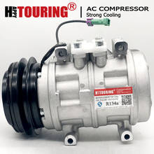 Compressor de ar condicionado para audi, para modelos audi 100, 200, 5000, 80, 90, s4, v8 quattro, r57358, 58357, 2016-2018, 2011-037, 14, 2952c, 10p17c 2024 - compre barato
