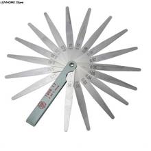 100mm Length Metric Feeler Gauge 17 Blade Gap Filler 0.02-1.00mm Thickness Measurement Layout Tool 2024 - buy cheap