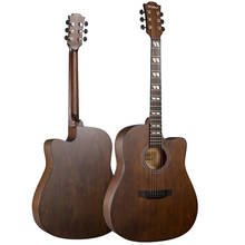 Diduo Acoustic Guitar Top Quality Picea Asperata 41" Brown Guitarra 6 Strings Guitar Spruce Musical Instruments AGT29 2024 - buy cheap