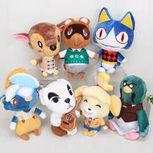 20cm Game Animal Crossing doll Animal Crossing Plush toys Animal Crossing Tom Nook K.K Isabelle Raccoon Stuffed Toy doll 2024 - buy cheap