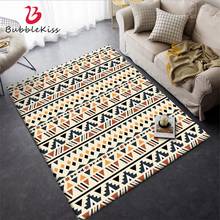 Bubble Kiss Ethnic Style Geometric Striped Rug Home Decor Customized Carpets For Living Room Kids Room Bedside Floor Mats 2024 - buy cheap