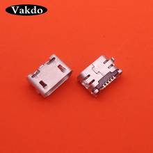 Conector de carga Micro USB para teléfonos móviles, conector de base de Puerto Micro USB para teléfonos móviles, compatible con los modelos 4 Idol4 OT6055 6055, 50 Uds. 2024 - compra barato