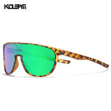 KDEAM Mirror Sunglasses for Men One Piece Shades UV400 Sports Goggle Women Oversized Sun Glasses With Free Box 2024 - buy cheap