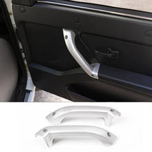 2 Pcs for LADA NIVA Car Interior Door Handle Trim Aluminum alloy Silver Replacement Parts Car Interior Accessories 2024 - buy cheap