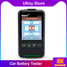 Testador de bateria automotiva 12v/24v dy222, ferramenta digital de diagnóstico para bateria automotiva, cca 2024 - compre barato