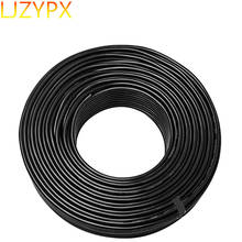 18Awg Black Jacketed LED Extension Wire Cable Wire Cord 2Pin Line 3A Rated Current PVC insulated wire for waterproof connector 2024 - buy cheap