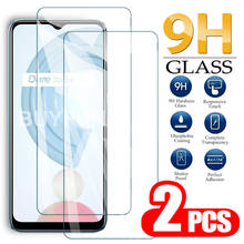 2 Pieces Safety Tempered Glass For Realme C21 C15 C12 C11 C3 Full Cover Protective Glas 9H  For OPPO Real me C 21 15 12 11 3 HD 2024 - buy cheap