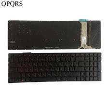 New Russian keyboard for ASUS GL551 GL551J GL551JK GL551JM GL551JW GL551JX backlit RU laptop keyboard layout black color 2024 - buy cheap