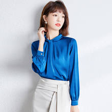 Women Blusas Mujer Long Sleeve Sexy Solid Back Hollow Out Tops Tees Korean Loose OL Blouses Female Plus Size Shirts 1086 2024 - buy cheap
