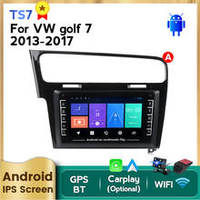 MEKEDE IPS  Android 8.1 For Volkswagen Golf 7 2013-2017 Auto Car Radio Stereo Player BT GPS Navigation No 2din dvd 2024 - buy cheap