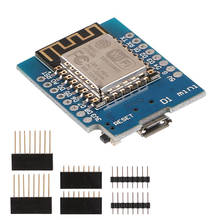 Плата для разработки мини-модуля Wemos D1, ESP8266, ESP-12, ESP12, ESP-12F, Mini USB, 3,3 В, на основе ESP-8266EX, 11 цифровых контактов 2024 - купить недорого