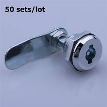 50 sets Cam Cylinder Locks Door Cabinet Mailbox Drawer Cupboard Locker Security Furniture Locks Rotary tongue lock Hardware 2024 - buy cheap