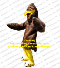 Brown Long Fur Eagle Hawk Tercel Tiercel Falcon Vulture Mascot Costume Adult Cartoon THEME PARK Recreation Ground zz8140 2024 - buy cheap