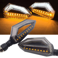 Universal LED Turn Signals Motorcycle 12V Indicator DRL Moto Clignotant Flasher Lamp FOR er6n honda msx k1200r msx 125 sv 650 2024 - buy cheap
