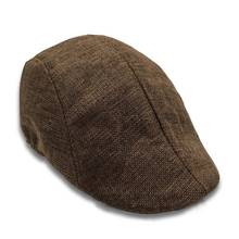New Fashion Herringbone Duckbill Hat Hat Golf Newsboy Classic Wool Cap 2024 - buy cheap
