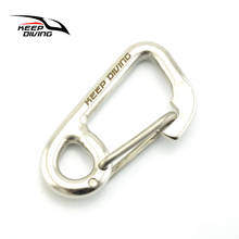 316 Stainless Steel Simple Hook Safety Diving Buckle Diving Durable Clip Hook Bolt Snap Scuba Diving Buckle Kayak Accessories 2024 - buy cheap