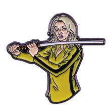 Kill Bill Enamel Pin martial arts film brooch 2024 - buy cheap