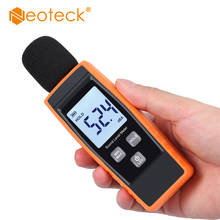 Neoteck Noise Decibel Meter Classic Portable Sound Level Meter Measuring 30dBA~130dBA with LCD Backlight Sound Meter 2024 - buy cheap