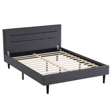 Paquete de ropa de cama de tamaño completo/queen, línea Horizontal de ángulo recto, decorativa, suave, gris oscuro, muebles de dormitorio 2024 - compra barato