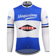 Bélgica equipe de manga longa inverno velo ou fina camisa ciclismo bicicleta jaqueta maillot manga larga roupas mtb 2024 - compre barato