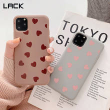 Чехол для телефона LACK Retro Love Heart для iphone 11, чехлы для iphone XR X XS 11Pro Max 8 7 6S 6 Plus, Мягкая силиконовая задняя крышка, Fundas 2024 - купить недорого