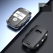 Мягкий ТПУ чехол для автомобильного ключа для Kia KX3 KX5 K3S RIO Ceed Cerato Optima K5 Sportage Sorento автостайлинг 2024 - купить недорого