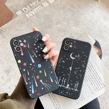 Funda de silicona para teléfono apple, carcasa cuadrada de alta calidad con diseño de astronauta espacial para iphone 12 MiNi 7 8 X XS XR MAX 11 Pro Plus SE 2020 2024 - compra barato