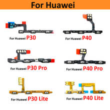 New For Huawei P9 P10 Plus P20 P30 P40 Lite E Pro P40 Lite 5G Power Switch On Off  Volume Key Button Flex Cable Replacement Part 2024 - buy cheap