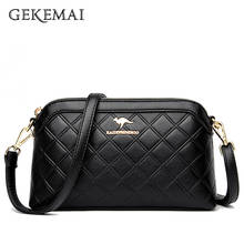 Fashion Check Pattern Design Ladies Shoulder Bag Spring New Letter Designer Women Messenger Bags Quality Leather Women's Wallet 2024 - buy cheap