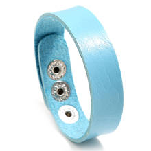 Diy pulseiras de couro para mulheres corrente charme pulseira feminina personalizado pulseira jóias ajustável diy jóias 2024 - compre barato