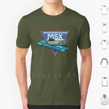 Vintage Computer 80's Msx T Shirt DIY Cotton Big Size S-6xl Msx Commodore Game Pc Home Computer Vintage Retro Gaming 2024 - buy cheap