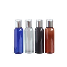 50pcs 60ML empty anodized aluminum disc cap PET bottle,upscale lotion bottles plastic bottling divisionre 2024 - buy cheap